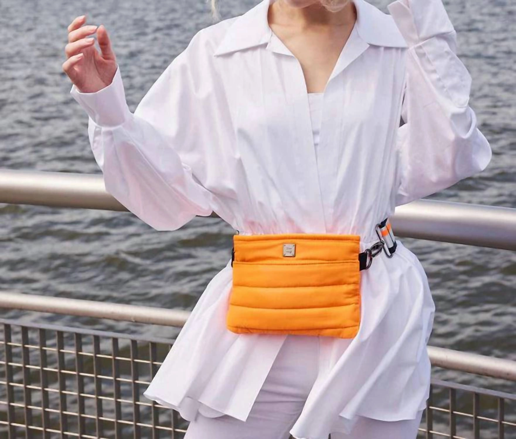 Women's Bum/crossbody Bag In Neon Orange