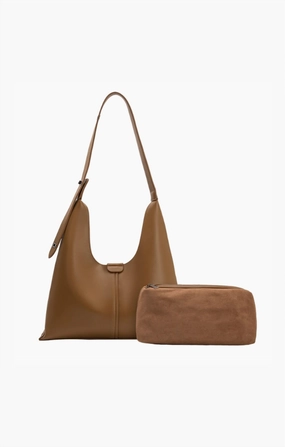 Women's Carmen Shoulder Bag In Tan