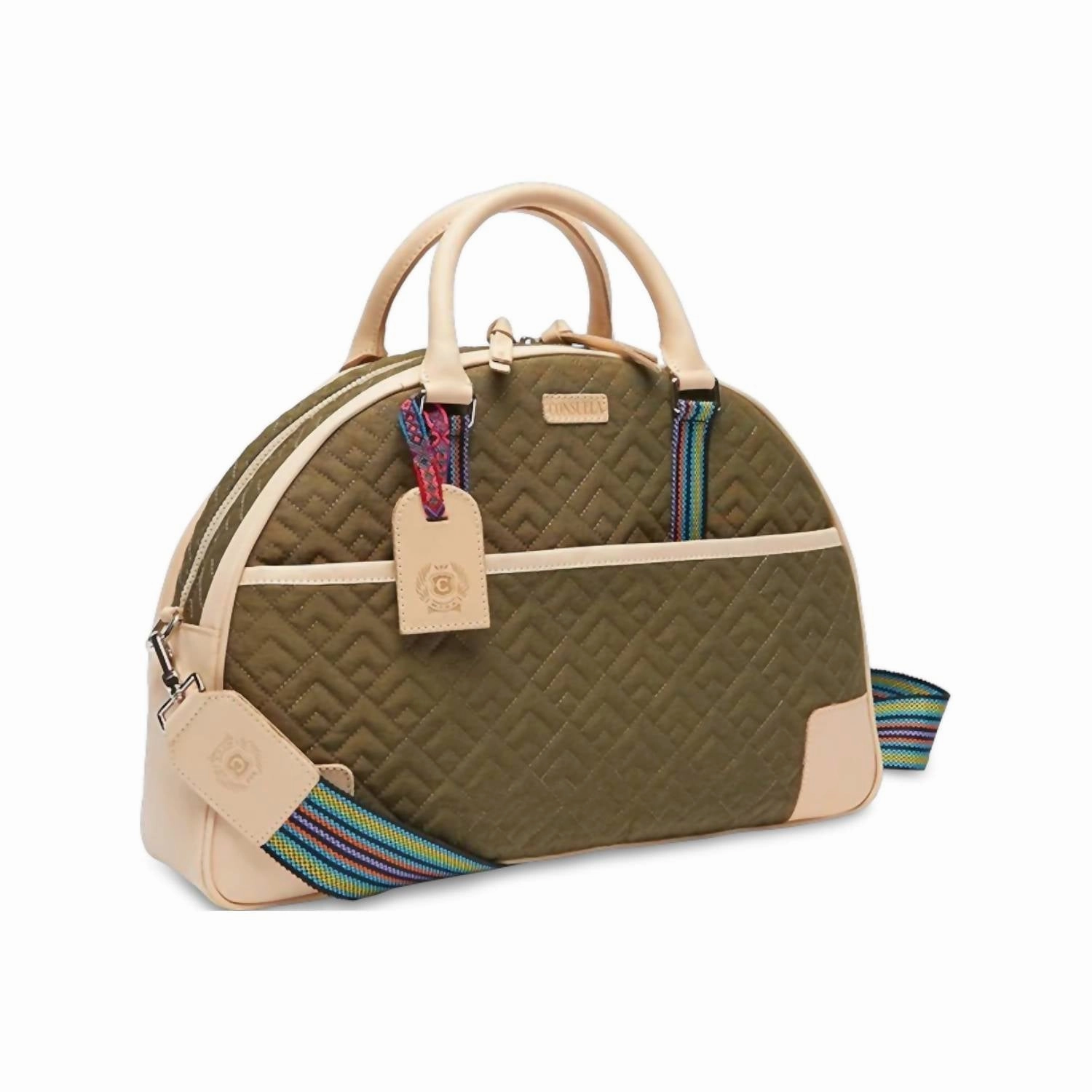 Women's Commuter Taylor Bag In Olive Green, Brown