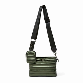 Women's Downtown Crossbody Bag In Pearl Olive