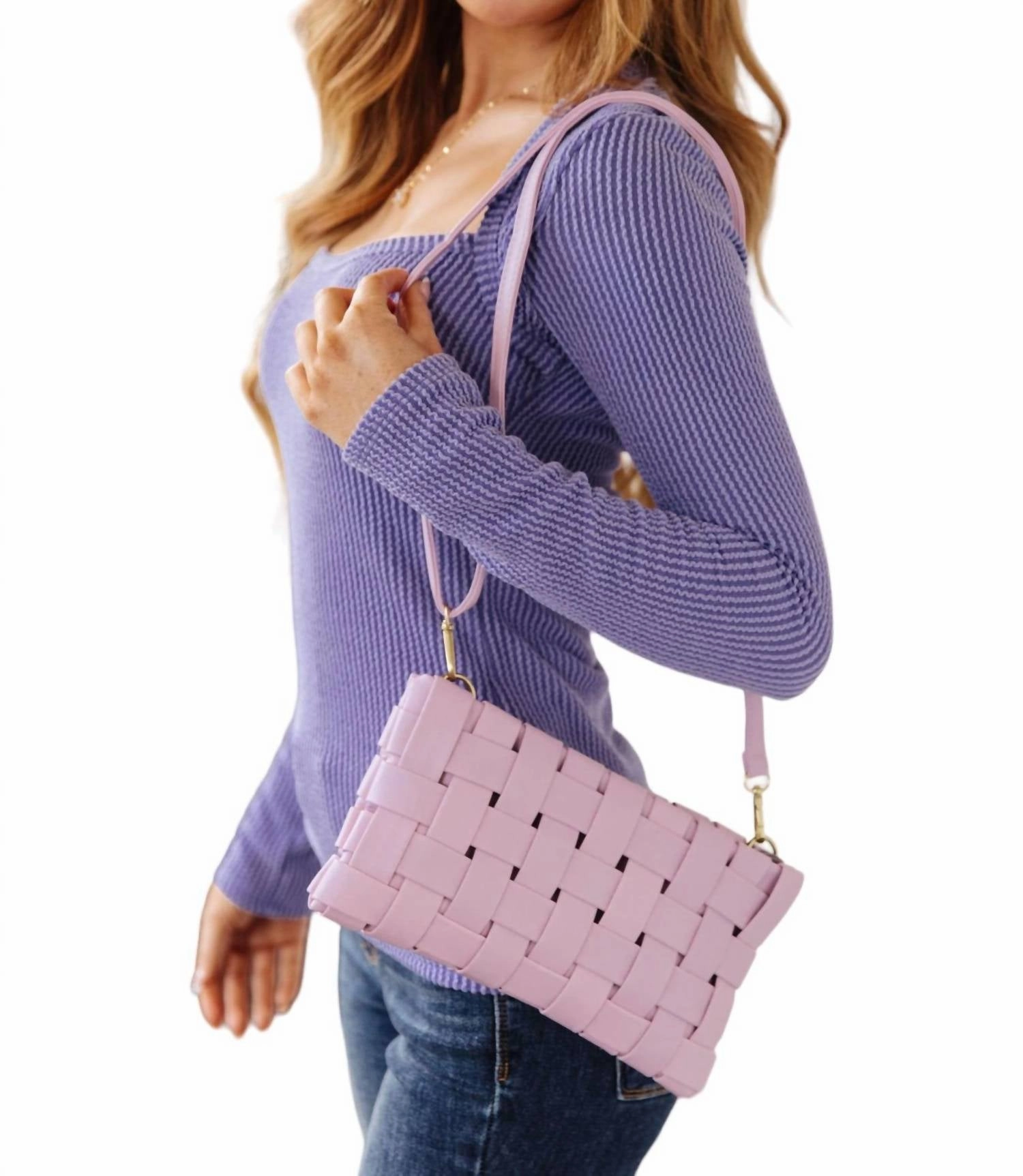 Women's Forever Falling Handbag In Lilac