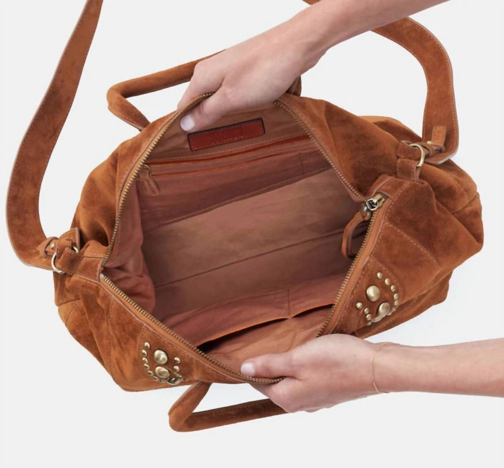 Women's Maggie Satchel Bag In Coffee Galaxy