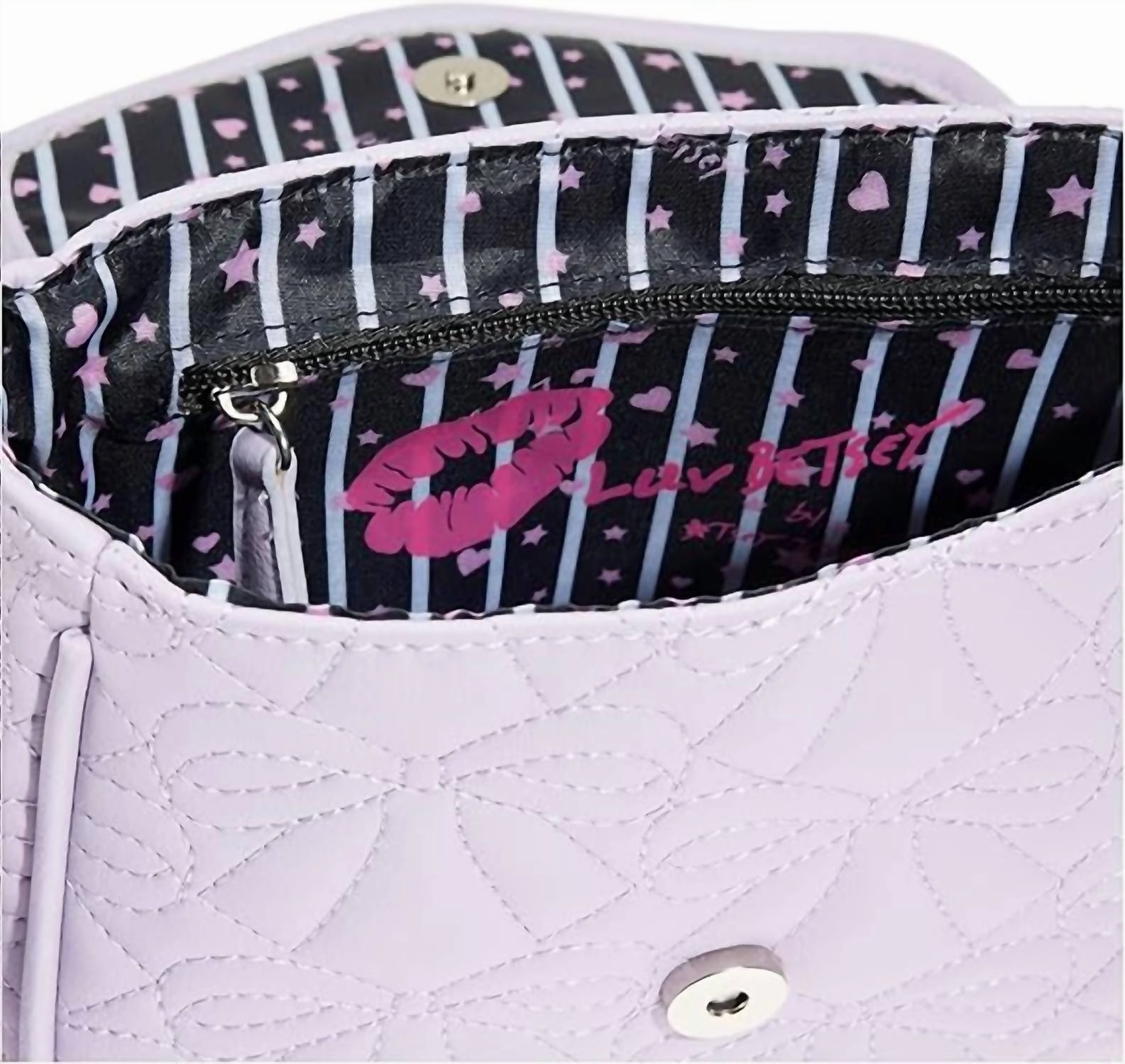 Women's Quilted Crossbody Purse Bag In Purple Lbkatya