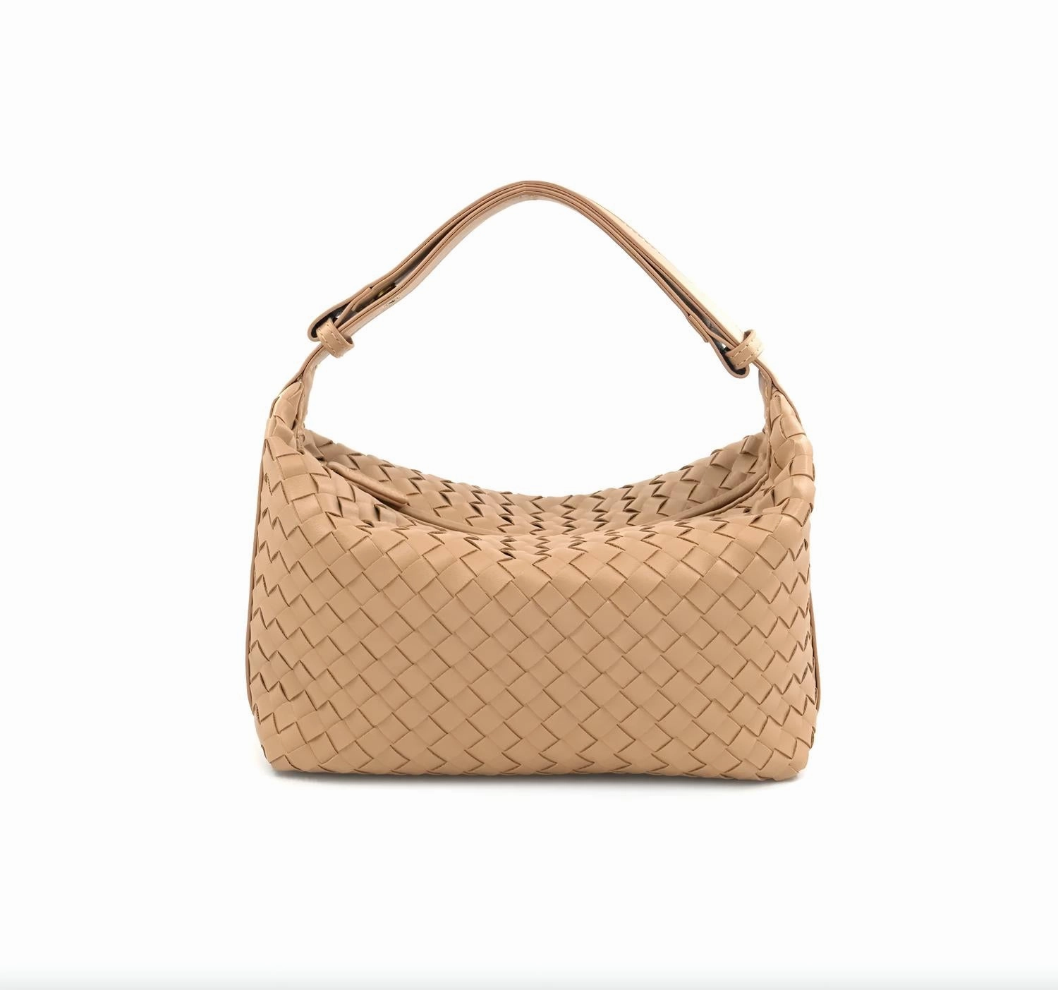 Women's Reno Woven Shoulder Bag In Beige