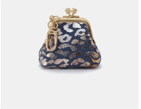 Women's Run Change Coin Pouch In Mirror Cheetah