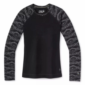 Women's Smartwool Merino 250 Baselayer Pattern Crew
