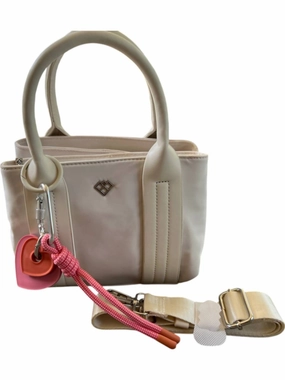 Women's With Charms Crossbody Bag In White