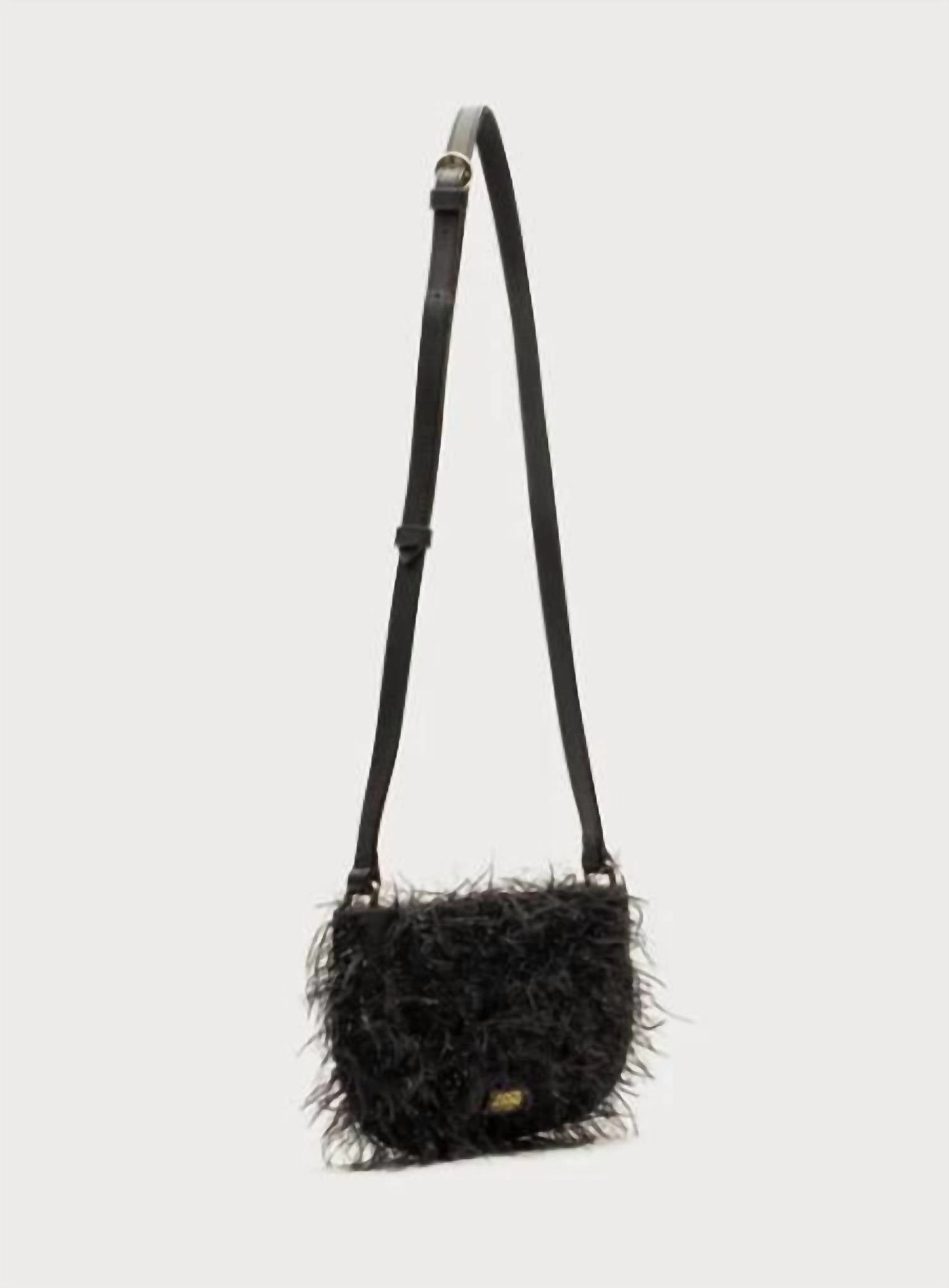 Women Teddy Crossbody Bag In Black