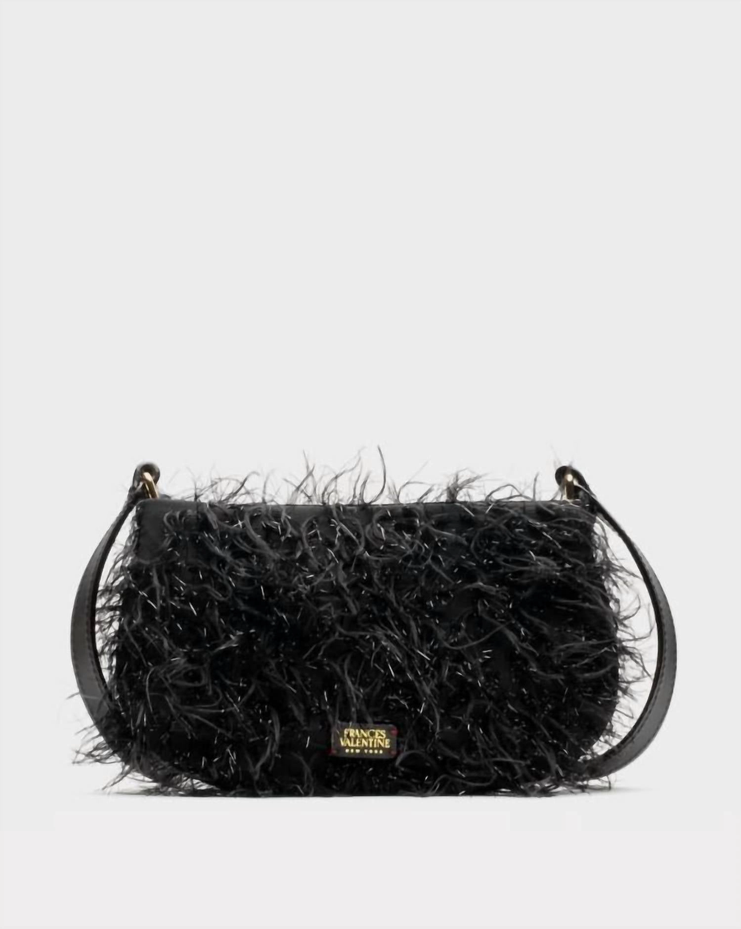Women Teddy Crossbody Bag In Black