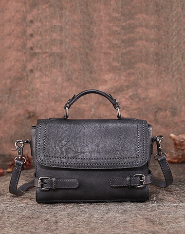 Womens Leather Satchel Bag School Shoulder Bag Best Crossbody Purse for Ladies