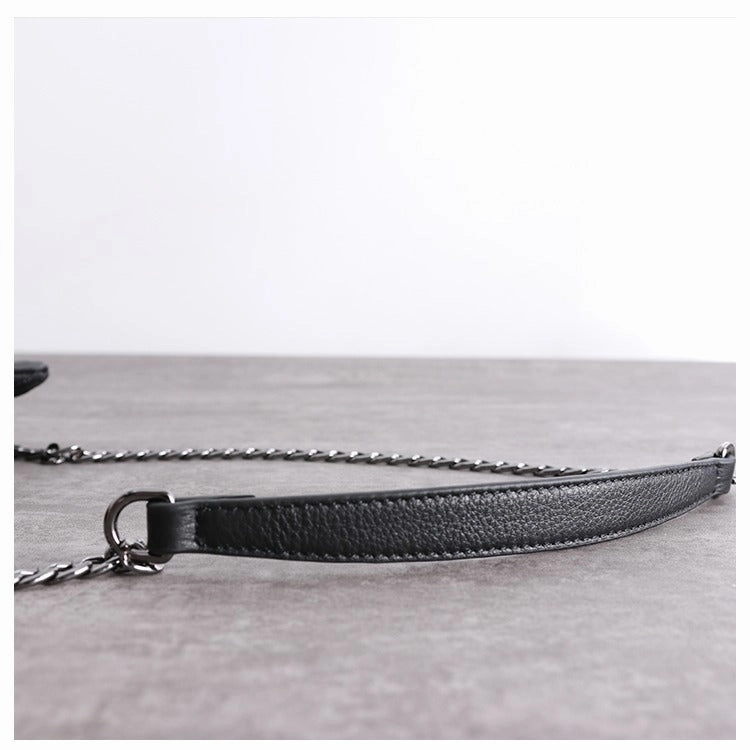 Womens Nylon Mini Shoulder Purse Womens Black Diamond Nylon Chain Shoulder Purse Nylon Chain Purse for Ladies