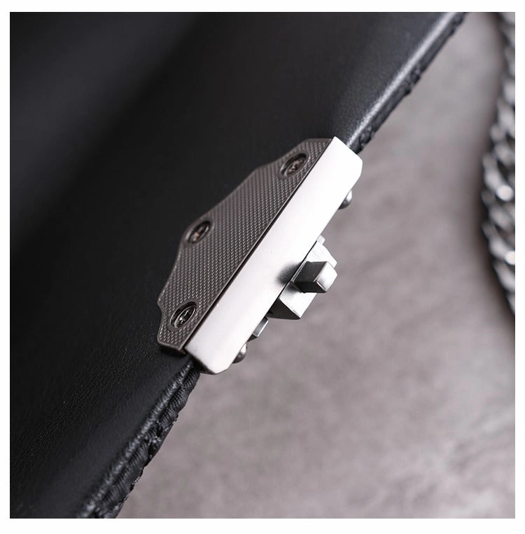 Womens Nylon Mini Shoulder Purse Womens Black Diamond Nylon Chain Shoulder Purse Nylon Chain Purse for Ladies