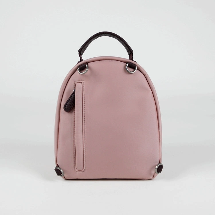 Womens Nylon Small Backpack Purse Khaki Convertible Crossbody Bag Nylon Backpack Shoulder Bag for Ladies