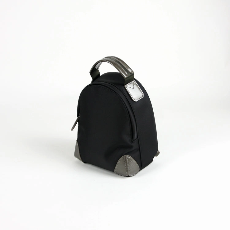 Womens Nylon Small Backpack Purse Khaki Convertible Crossbody Bag Nylon Backpack Shoulder Bag for Ladies