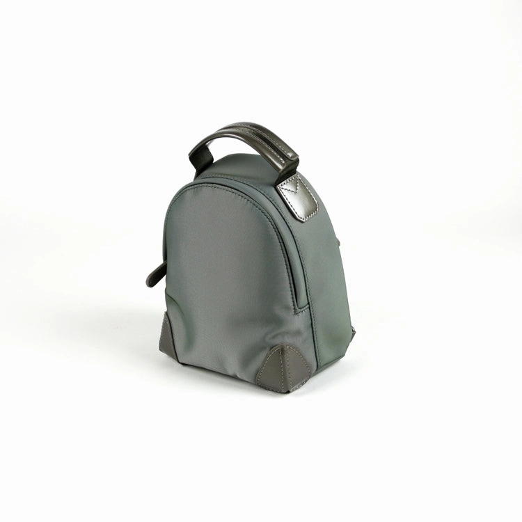 Womens Nylon Small Backpack Purse Orange Brown Convertible Crossbody Bag Nylon Backpack Shoulder Bag for Ladies