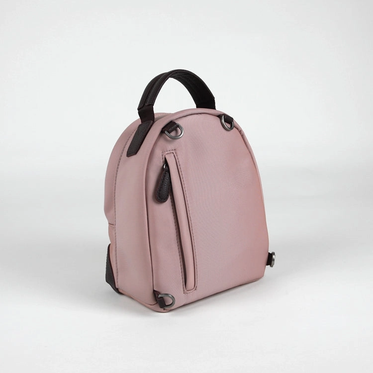 Womens Nylon Small Backpack Purse Wine Convertible Crossbody Bag Nylon Backpack Shoulder Bag for Ladies