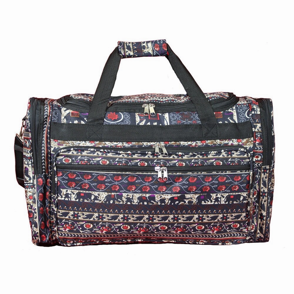 World Traveler Elephant 22-inch Lightweight Duffle Bag