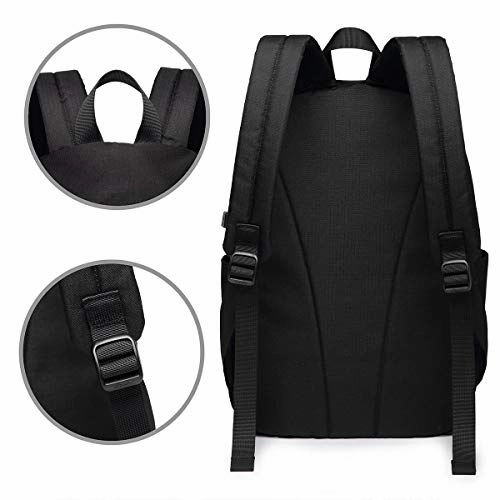 XIXIAO Sam and Colby Student Adult Classic USB Backpack 17 in Laptop Bags Bookbag for School Office Travel