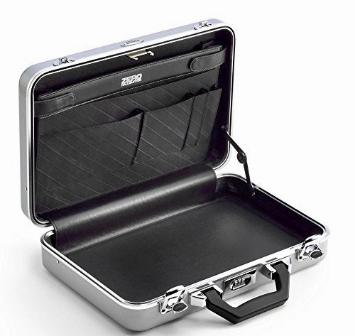 Zero Halliburton 2.0 Large Classic Framed Polycarbonate Attach Briefcase, Black, One Size