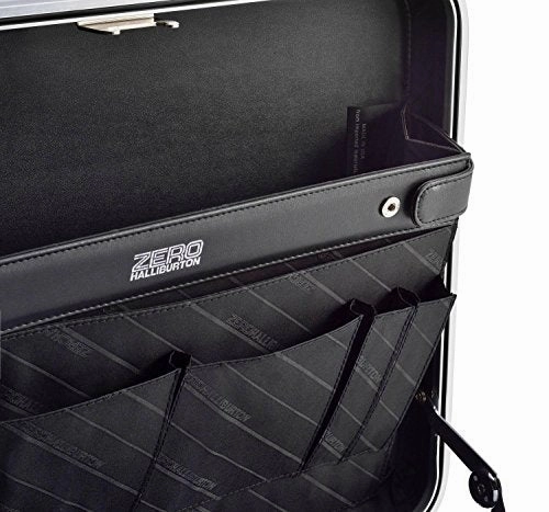 Zero Halliburton 2.0 Large Classic Framed Polycarbonate Attach Briefcase, Black, One Size