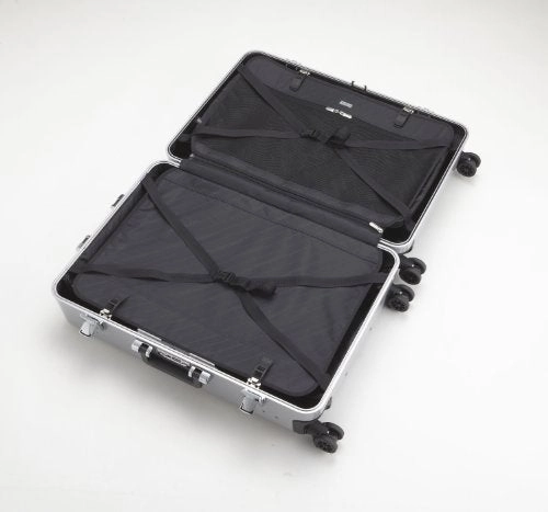 Zero Halliburton Classic Polycarbonate 26 Inch 4 Wheel Spinner Travel Case, Gunmetal, One Size
