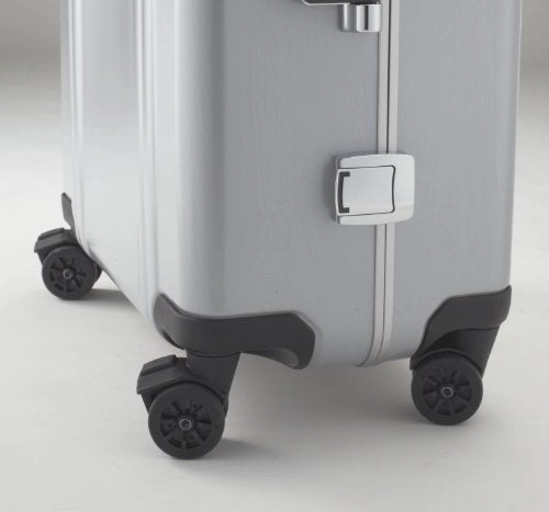 Zero Halliburton Classic Polycarbonate 26 Inch 4 Wheel Spinner Travel Case, Gunmetal, One Size