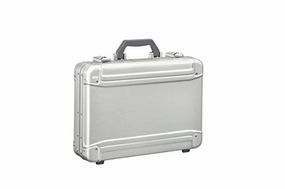 Zero Halliburton Geo Aluminum 3.0 Large Attach Briefcase, Silver, One Size