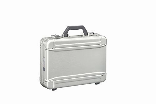 Zero Halliburton Geo Aluminum 3.0 Small Attach Briefcase, Silver, One Size