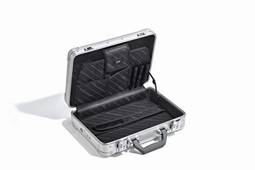 Zero Halliburton Geo Aluminum 3.0 Small Attach Briefcase, Silver, One Size