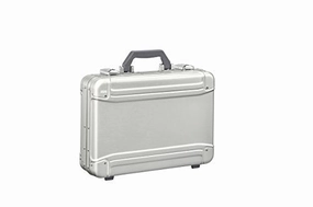 Zero Halliburton Geo Aluminum 3.0 Small Attach Briefcase, Silver, One Size