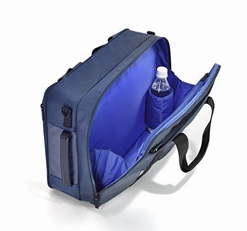 Zero Halliburton Gramercy-Large 3Way Shoulder Bag, Navy, One Size