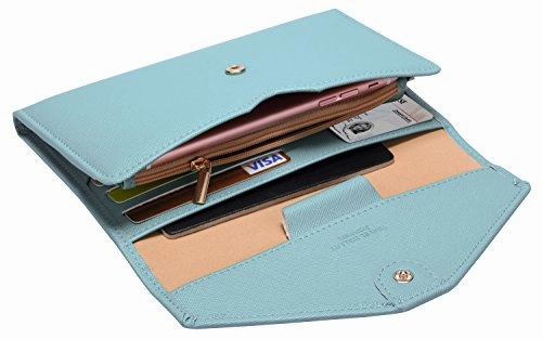 Zoppen Multi-Purpose Rfid Blocking Travel Passport Wallet (Ver.4) Tri-Fold Document Organizer
